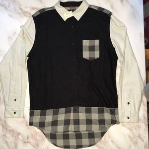 Aeropostale Men's L Extra Length Button-Down